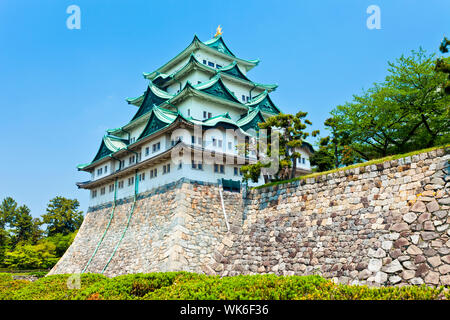 Burg von Nagoya in Japan Stockfoto