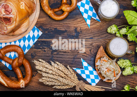 Oktoberfest urlaub Hintergrund Stockfoto