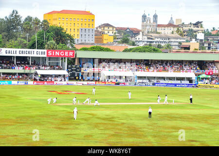 Test Match Cricket, Galle International Cricket Stadion, Galle, Sri Lanka Stockfoto