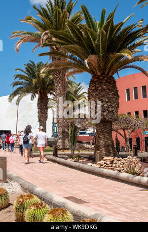 Puerto del Rosario-Hafen-Fuerteventura-Kanarische Inseln-Spanien Stockfoto