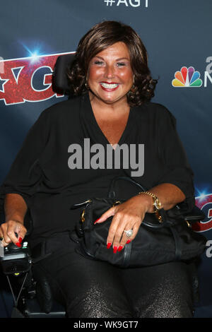 September 3, 2019, Los Angeles, CA, USA: LOS ANGELES - SEP 3: Abby Lee Miller am "America's Got Talent'' Saison 14 Live Show Roter Teppich am Dolby Theater am 3. September 2019 in Los Angeles, CA (Credit Bild: © Kay Blake/ZUMA Draht) Stockfoto