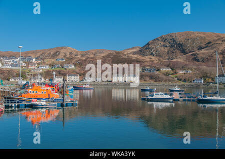 RNLI Lifeboat Mallaig Hafen Highland Schottland Stockfoto