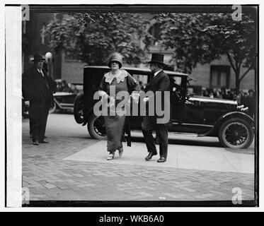 Jak. J. Davis & Frau, Wallace Hochzeit, 5/14/24. Stockfoto