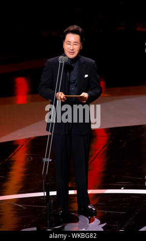 Yoo Dong-Geun, 28. August 2019: Koreanische Schauspieler Yoo Dong-Geun auf der Seoul International Drama Awards 2019 in Seoul, Südkorea. Quelle: Lee Jae-Won/LBA/Alamy leben Nachrichten Stockfoto