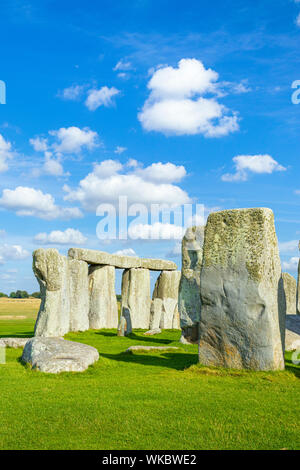 Stonehenge Steinkreis Stonehenge in der Nähe von Amesbury Wiltshire England uk gb Europa Stockfoto