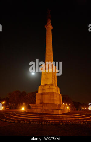 Jaipur-Spalte im Innenhof ein Regierungsgebäude, Rashtrapati Bhavan, New Delhi, Indien Stockfoto