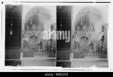 Jerusalem (El-Kouds), Vorgehensweise bei der Stadt. Kapelle St. James Stockfoto