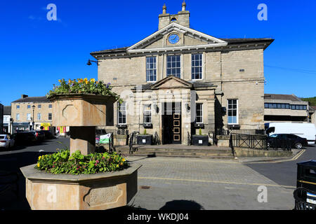 Das Rathaus, Wetherby Stadt, North Yorkshire, England, Großbritannien Stockfoto