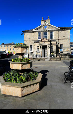 Das Rathaus, Wetherby Stadt, North Yorkshire, England, Großbritannien Stockfoto