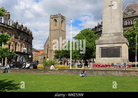 Das War Memorial Gardens in Harrogate, North Yorkshire, England, Großbritannien Stockfoto