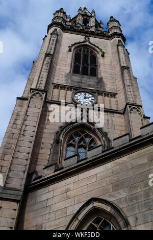 Blick auf Liverpool Pfarrkirche Unserer Lieben Frau und St. Nikolaus, Liverpool, Großbritannien Stockfoto