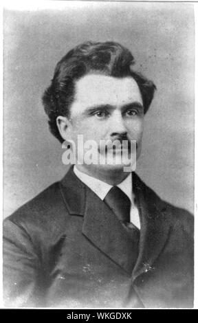 John Boyle O'Reilly, Irische geborene Dichter, Kopf und Schultern hoch, nach rechts/A. Marshall Stockfoto