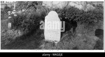 John Brown's Grab im Norden der Insel Elba N.Y. Stockfoto