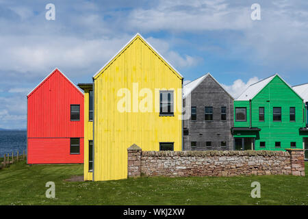 The Inn at John O' Groats Hotel an der Nordküste 500 touristische fahrende Route im Norden von Schottland, Großbritannien Stockfoto