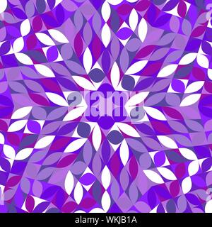 Geometrische Fliese Muster Hintergrund - psychedelic Rundschreiben bunte vektor design Stock Vektor