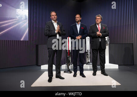 Berlin, Deutschland. 04 Sep, 2019. Miele Pressekonferenz auf der IFA in Berlin. (Foto von Beata Siewicz/Pacific Press) Quelle: Pacific Press Agency/Alamy leben Nachrichten Stockfoto