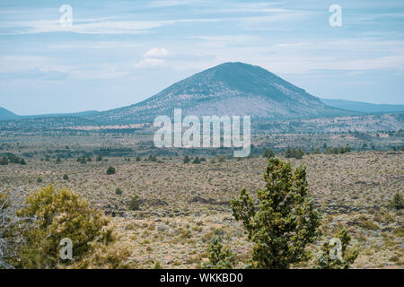 Schonchin Butte in Lava Beds National Monument in Kalifornien Stockfoto