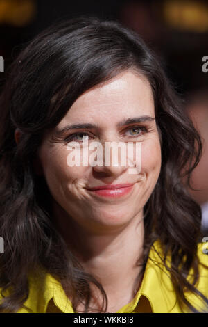 Nora Tschirner im Porträt bei der Weltpremiere des Kinofilms Gut gegen Nordwind am 03.09.2019 im Cinedom in Koeln Stockfoto
