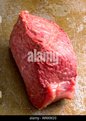 Nahaufnahme einer Platte rustikale irischen corned beef Stockfoto