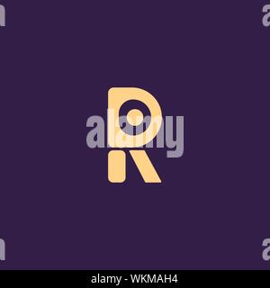 Kreative Innovative Initial logo RR R. minimalen Luxus Monogramm. Professionelles Design. Premium Business Schriftbild. Alphabet Symbol. Stock Vektor