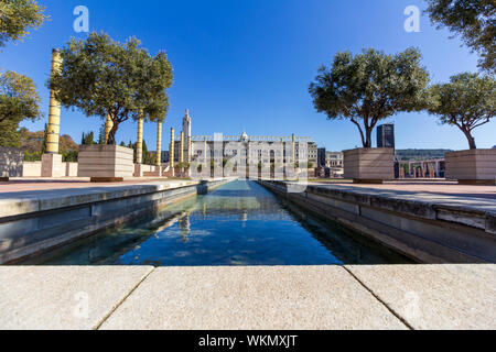 Die Olympischen Stadion war der Ort der Olympischen Sommerspiele 1992 und ist jetzt für Konzerte und andere Veranstaltungen genutzt. Stockfoto