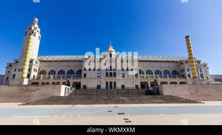Die Olympischen Stadion war der Ort der Olympischen Sommerspiele 1992 und ist jetzt für Konzerte und andere Veranstaltungen genutzt. Stockfoto