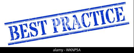 Best practice Stempel. best practice Square grunge unterzeichnen. best practice Stock Vektor