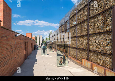 Das Apartheid Museum, Gold Reef City, Johannesburg, Südafrika Stockfoto