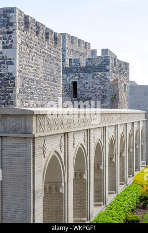 Komplett restauriert Rabati Burg in der Stadt Akhaltsikhe in Georgien Stockfoto