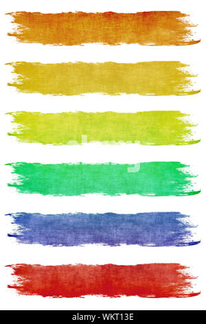 Pinsel Malstriche Stockfoto