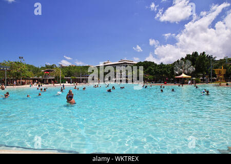 Cairns, Queensland/Australien - 03 Jan 2019: Pool in der Innenstadt von Cairns, Queensland, Australien Stockfoto