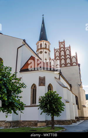 Kathedrale des Hl. Jakob in Levoča. Slowakei Stockfoto