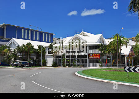 Cairns, Queensland/Australien - 03 Jan 2019: Street in der Innenstadt von Cairns, Queensland, Australien Stockfoto