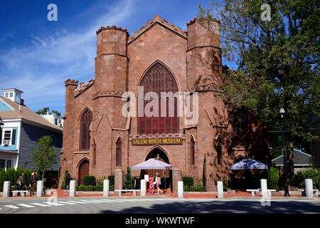 Salem Witch Museum, 19 1/2 North Washington Square, Salem, MA Stockfoto