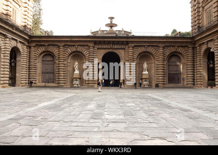 Halle des Palatin Galerie. Florenz, Toskana. Italien Stockfoto