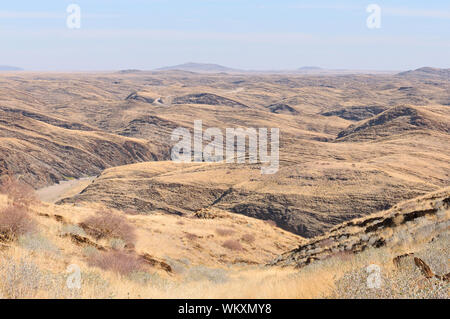 Der Kuiseb-Pass in der Kuiseb Canyon, Namibia Stockfoto