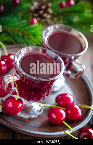 Cherry Wein Stockfoto
