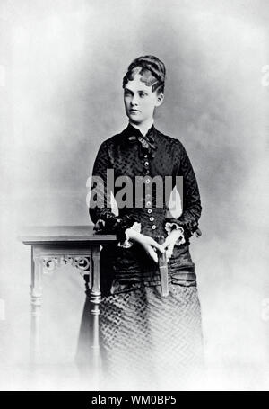 Alice Roosevelt, erste Frau von Theodore Roosevelt, Three-Quarter Länge Porträt, 1880 Stockfoto