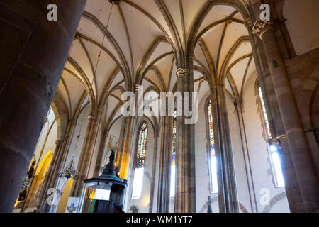 S Gang, Thomaskirche, Straßburg, Frankreich Stockfoto