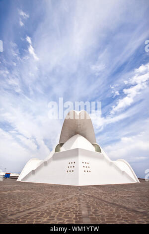 Auditorio de Tenerife-futuristischen Gebäude von Santiago Calatrava Valls. Santa Cruz de Tenerife, Spanien. Foto 24 Mai 2011. Stockfoto