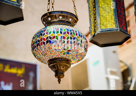 Handwerk auf dem Markt in Nizwa, Oman Stockfoto