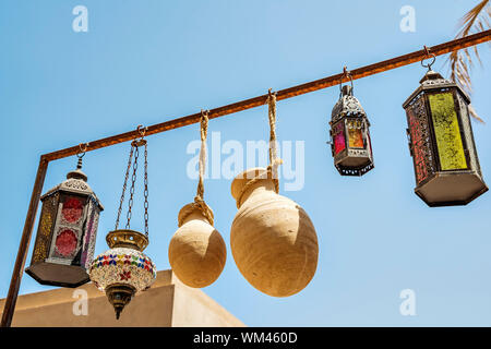 Handwerk auf dem Markt in Nizwa, Oman Stockfoto