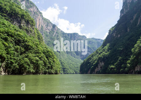 Sumidero Canyon auf der Grijalva Flusses, Chiapas/Mexiko Stockfoto