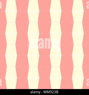 Nahtlose wiederholbaren Muster Textur mit Hell Lachs, Mais Seide und bisque Farben. Stockfoto