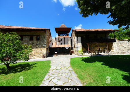 Der 12 ceentury Serbisch-orthodoxe Kloster Studenica in Serbien. Stockfoto