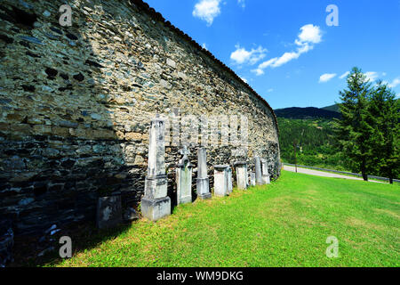 Der 12 ceentury Serbisch-orthodoxe Kloster Studenica in Serbien. Stockfoto