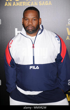 New York, Vereinigte Staaten. 04 Sep, 2019. Raekwon (Corey Woods) nimmt an der Wu-Tang: Eine amerikanische Saga Premiere auf Metrograph in New York City statt. Credit: SOPA Images Limited/Alamy leben Nachrichten Stockfoto