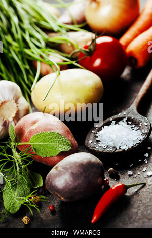 Frisches Gemüse Stockfoto