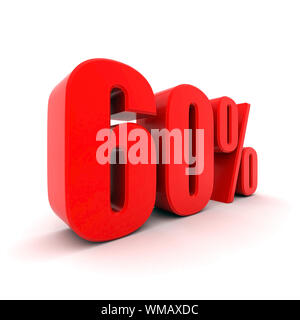 3D-Bild des Textes eines großen Verkauf Stockfoto