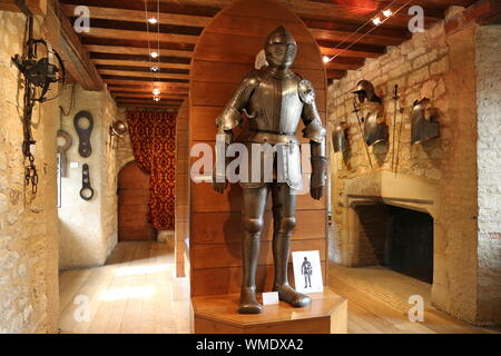 Torhaus, Hever Castle, Hever, Edenbridge, Kent, England, Großbritannien, USA, UK, Europa Stockfoto